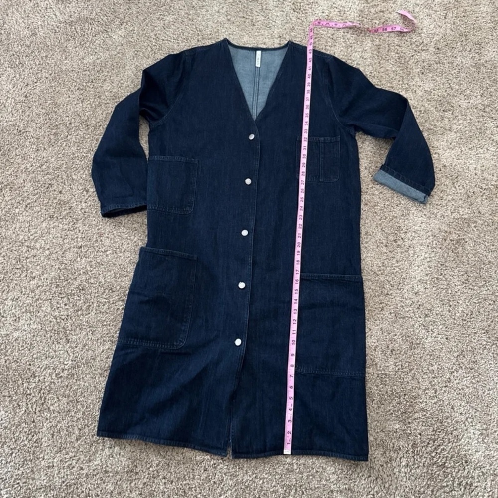 Love In Long Denim Duster Jacket
size Large - Picture 12 of 12